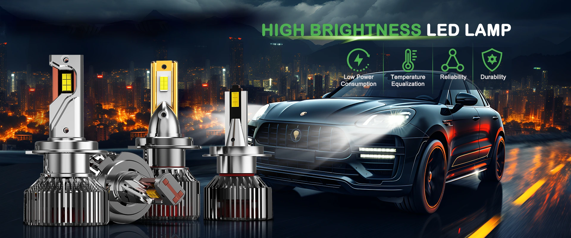 China External Driver Series LED Headlight Factory