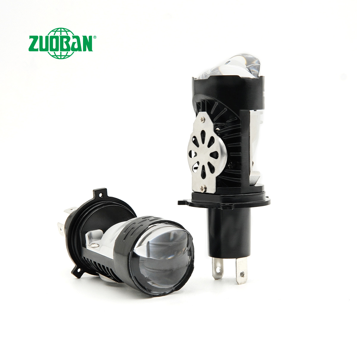 H4 Hi/Lo Beam, Built-in Mini Projector Lens