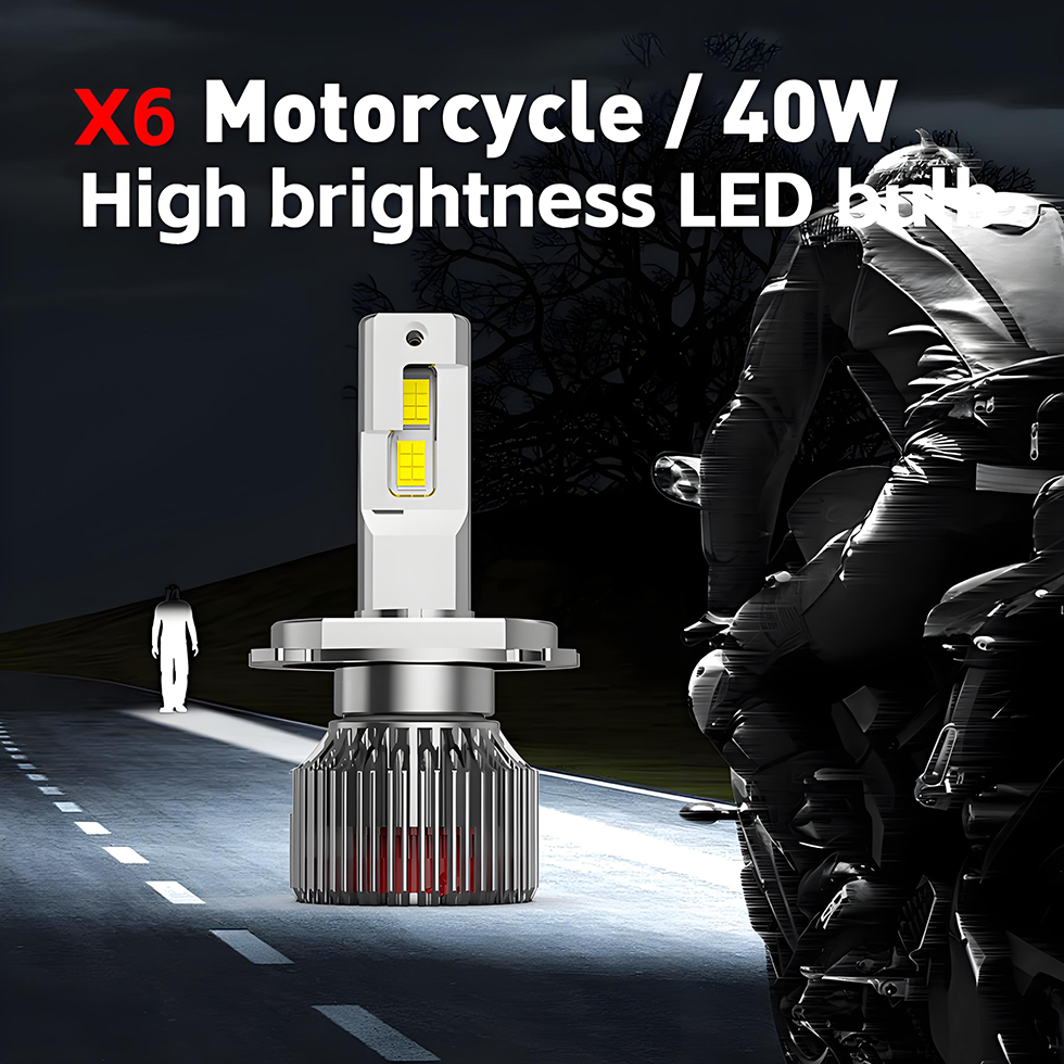High Light LED Bulbs for Motorcycles