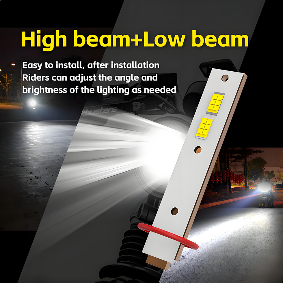 High Light LED Bulbs for Motorcycles