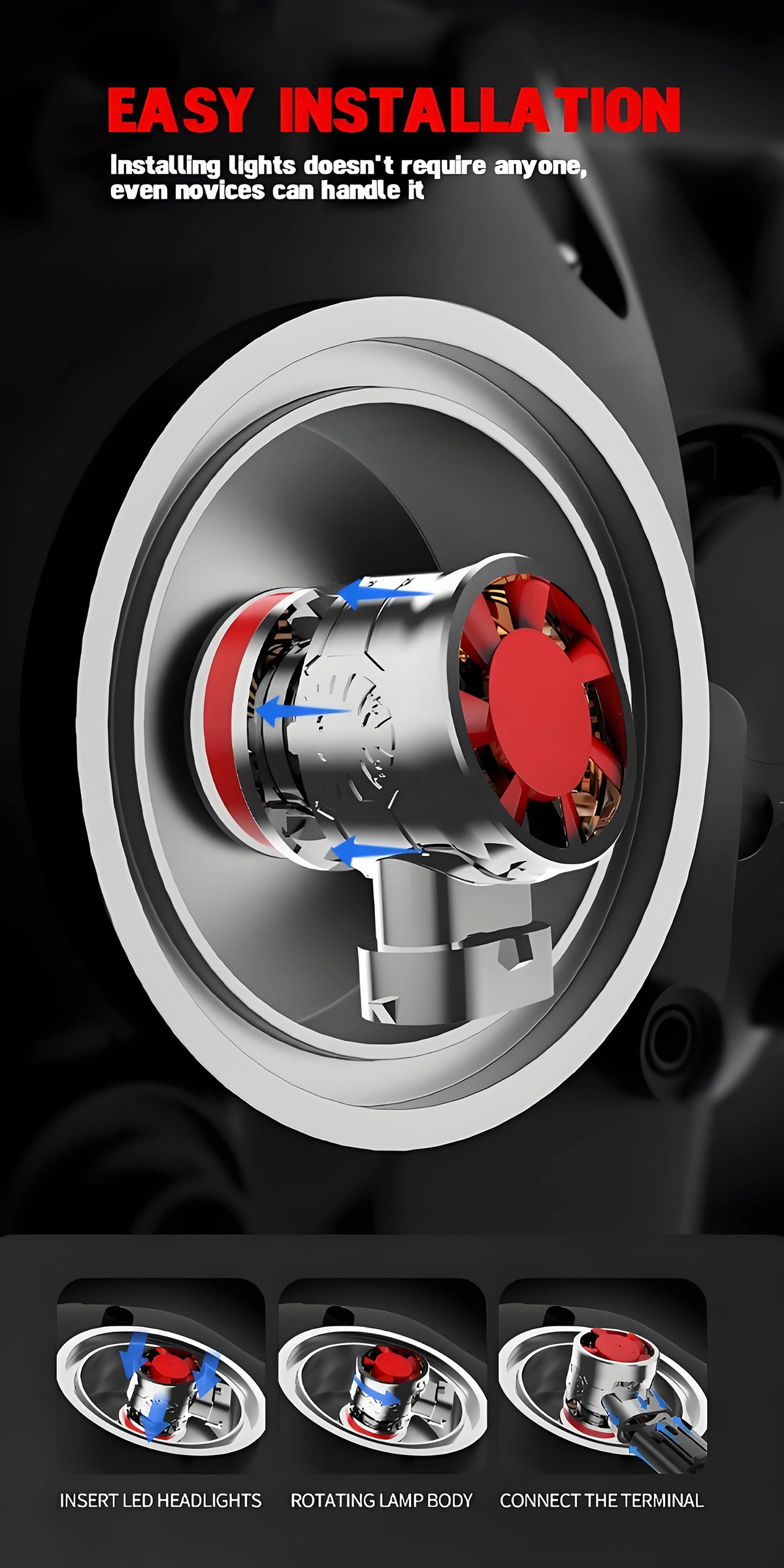 Plug and Play LED Headlights