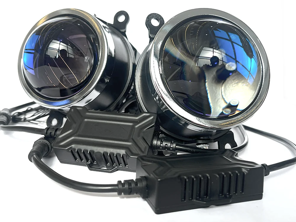 High-brightness LED Bi-xenon 3-color Fog Lights