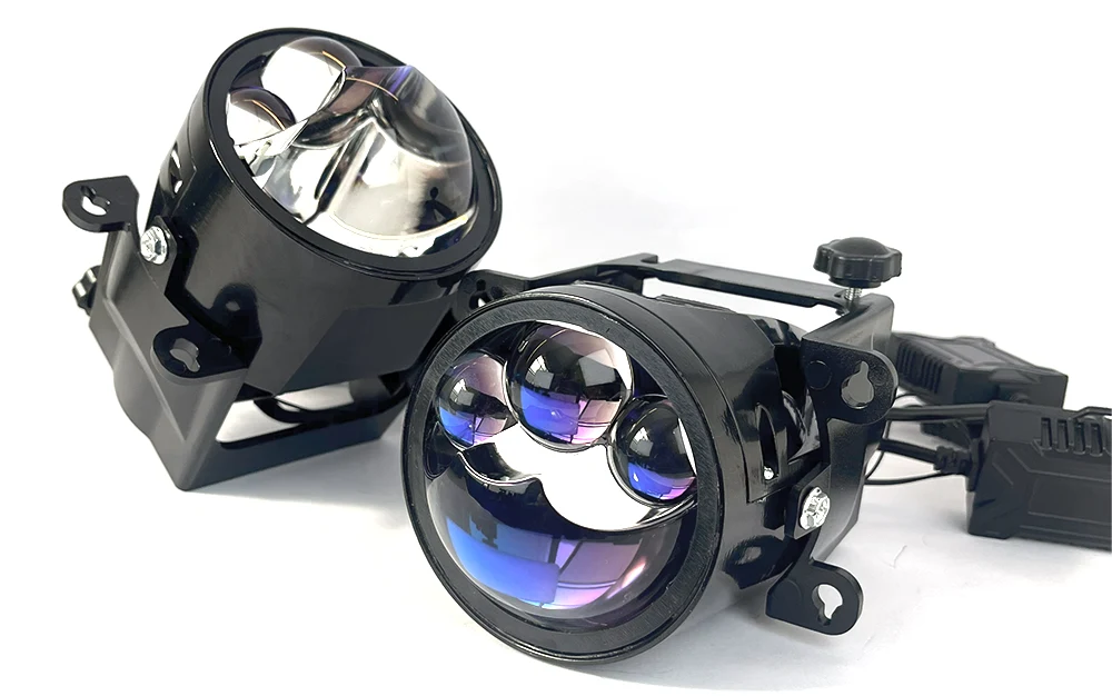 High-brightness LED Fog Lights with Three-color Light