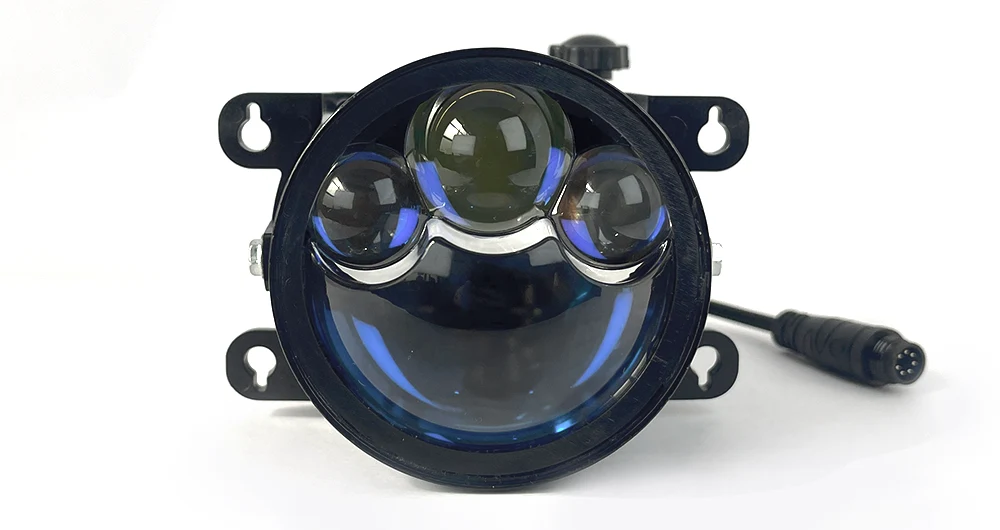 High-brightness LED Fog Lights with Three-color Light
