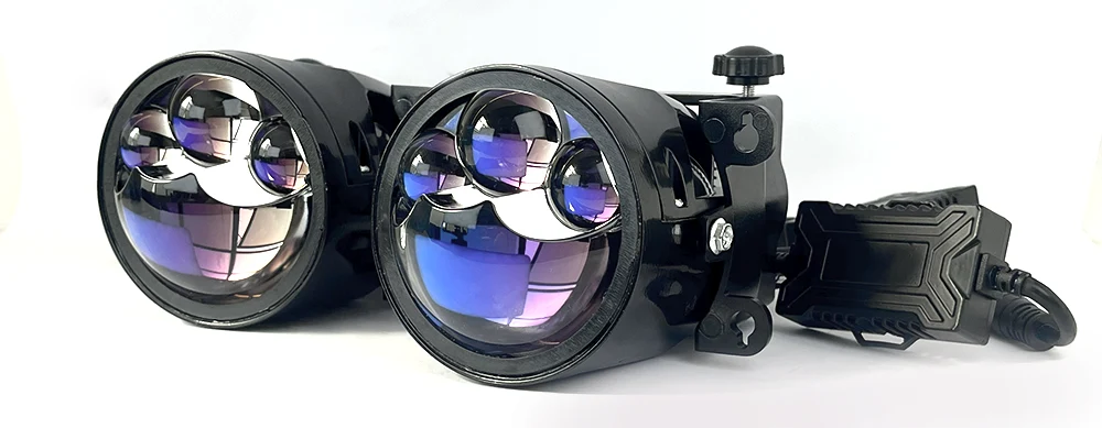 High-brightness LED Fog Lights with Three-color Light