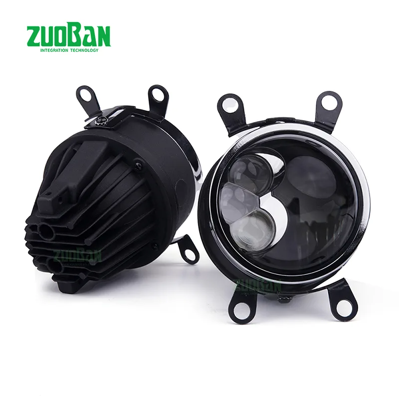140w 3-Inch Dual-Color + 3-Laser Universal Lens Fog Lights